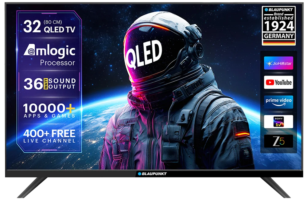 Blaupunkt Sigma QLED 80 cm (32 inch) HD Ready LED Smart Linux TV 2025 Edition 